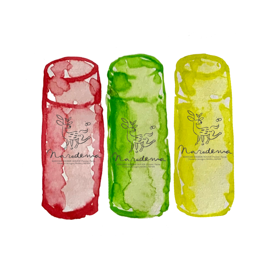 naradewa ギフトボックス大（3缶入り） – 健一自然農園