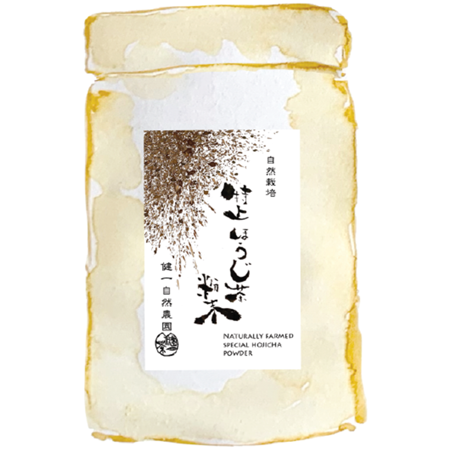 健一自然農園 KENICHI SHIZEN NOUEN 特上ほうじ茶粉末 Premium Hoji Powder
